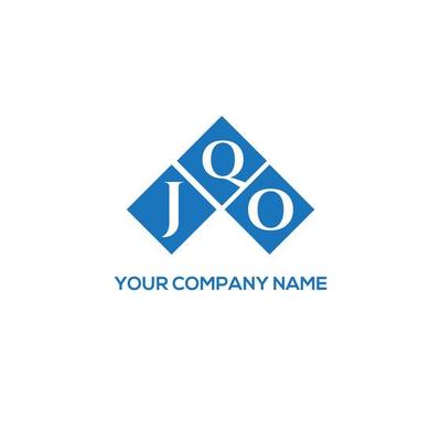 JQO creative initials letter logo concept. JQO letter design.JQO letter logo design on white background. JQO creative initials letter logo concept. JQO letter design.