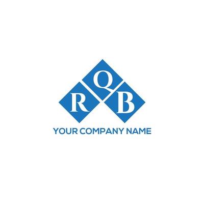 RQB creative initials letter logo concept. RQB letter design.RQB letter logo design on white background. RQB creative initials letter logo concept. RQB letter design.