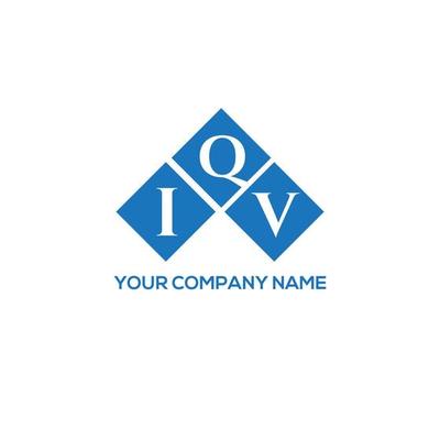 IQV letter logo design on white background. IQV creative initials letter logo concept. IQV letter design.