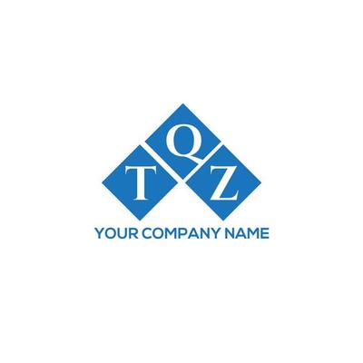 TQZ letter logo design on white background. TQZ creative initials letter logo concept. TQZ letter design.