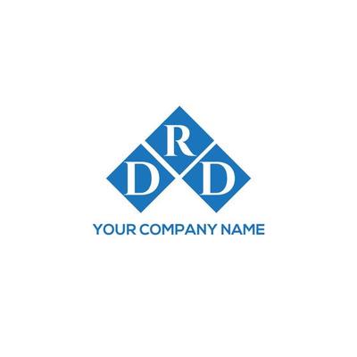 DRD letter logo design on white background. DRD creative initials letter logo concept. DRD letter design.