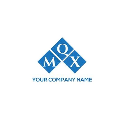 MQX letter logo design on white background. MQX creative initials letter logo concept. MQX letter design.