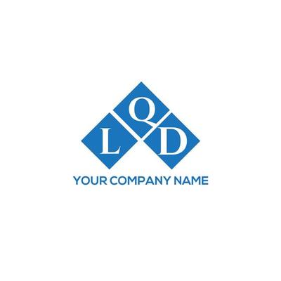 LQD letter logo design on white background. LQD creative initials letter logo concept. LQD letter design.