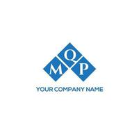 MQP letter logo design on white background. MQP creative initials letter logo concept. MQP letter design. vector