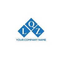 LQZ creative initials letter logo concept. LQZ letter design.LQZ letter logo design on white background. LQZ creative initials letter logo concept. LQZ letter design. vector