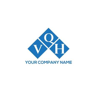 VQH creative initials letter logo concept. VQH letter design.VQH letter logo design on white background. VQH creative initials letter logo concept. VQH letter design.