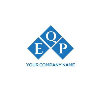 EQP creative initials letter logo concept. EQP letter design.EQP letter logo design on white background. EQP creative initials letter logo concept. EQP letter design.