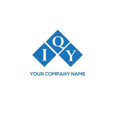 IQY creative initials letter logo concept. IQY letter design.IQY letter logo design on white background. IQY creative initials letter logo concept. IQY letter design.