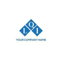 LQI creative initials letter logo concept. LQI letter design.LQI letter logo design on white background. LQI creative initials letter logo concept. LQI letter design. vector