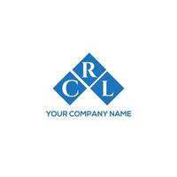 . CRL creative initials letter logo concept. CRL letter design.CRL letter logo design on white background. CRL creative initials letter logo concept. CRL letter design. vector