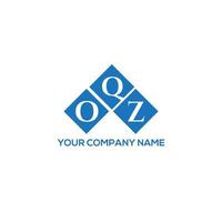 OQZ creative initials letter logo concept. OQZ letter design.OQZ letter logo design on white background. OQZ creative initials letter logo concept. OQZ letter design. vector