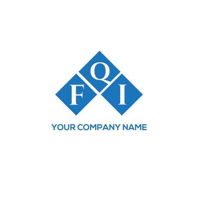 . FQI creative initials letter logo concept. FQI letter design.FQI letter logo design on white background. FQI creative initials letter logo concept. FQI letter design.