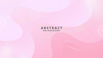 Abstract Pink  Fluid Wave Background vector
