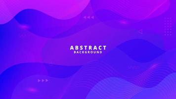 Abstract Blue  Fluid Wave Background vector