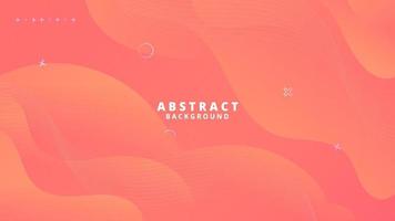 Abstract Pink  Fluid Wave Background vector
