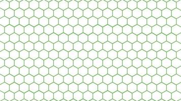 geometric green pattern background vector