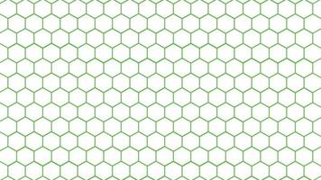 geometric green pattern background vector