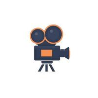 diseño de vector de icono de cámara de vídeo. icono de cámara de vídeo.icono de película.icono de cámara.icono de película