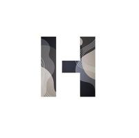 Letter H Professional logo for all kinds of business vector