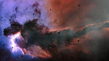 galaxutforskning vid messier16 örnnebulosan video