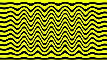 Animated background wave yellow color motion graphic video
