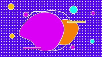 Abstract motion graphic background colorful Shapes suitable for background any video