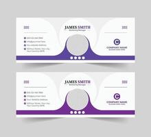 Corporate Email Signature Template Vector Mailing Email Signature Collection Business Email Signatures Design evelopment If Your Business Promotion