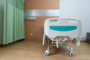 Premium patient room in hospital with complete facilities for patients photo