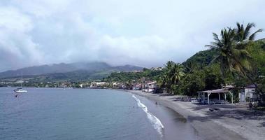 Saint Pierre Coastline, Martinique Island video