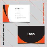 Business card template. Vector Design for the corporate side, mockup