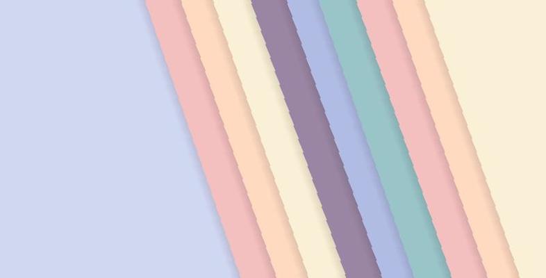 abstract geometric design with pastel color with copy space