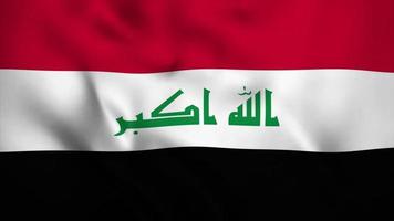 animationsvideo flagga independent day of iraq video