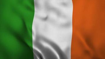 animação vídeo bandeira dia da independência da irlanda video