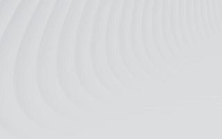 White paper cut abstract background. minimalistic modern design for business presentations. abstract paper poster with wavy layers. 3d rendering. photo