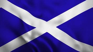 animationsvideo flagga independent day of scotland video