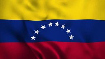 vidéo d'animation drapeau fête de l'indépendance du venezuela video
