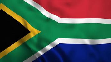 animation video flag independen day of south africa