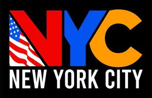 NYC vector for printing