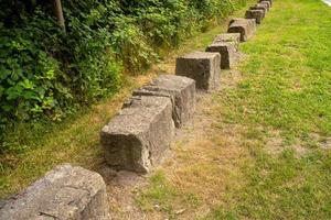 stone path in the park photo