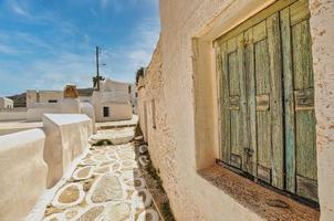 Chora village in Sikinos island Greece photo