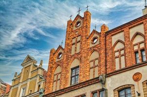 Old market square in Poznan, Poland photo