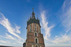 Basílica de Santa María en Cracovia foto