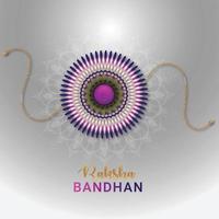 Raksha bandhan indian cultural festival background vector