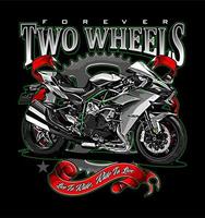 motorcycles with sprocket vector