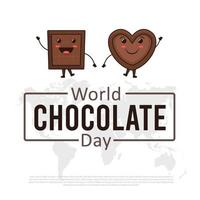 World Chocolate Day Vector Illustration. Suitable for many purposes.