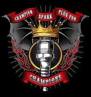 champion spark plug for champion vector