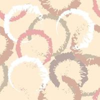Cute pastel pattern. Seamless texture with rings. Abstract background vector