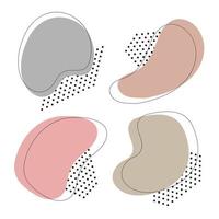 Abstract spot in pastel colors. Background for tags, cards, banners. vector