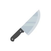 A knife weapon. The weapon of a robber in a murder case. vector