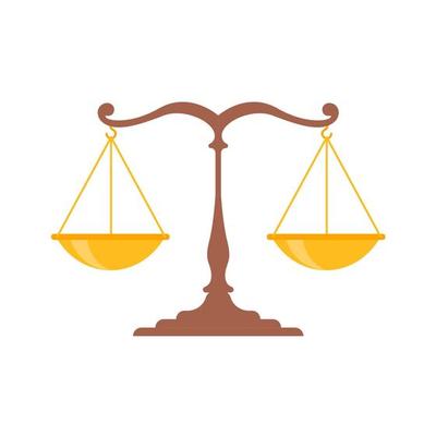 Equal justice for all. Continuous one line drawing balanced scales of  justice. Everyone is equal before the law 29160799 Vector Art at Vecteezy